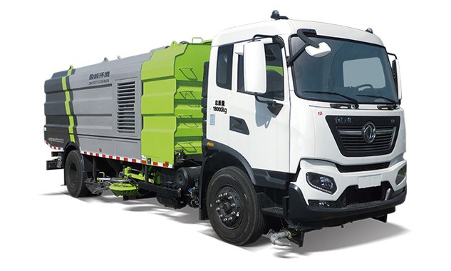 صفائی کرنے والا سویپر ٹرک